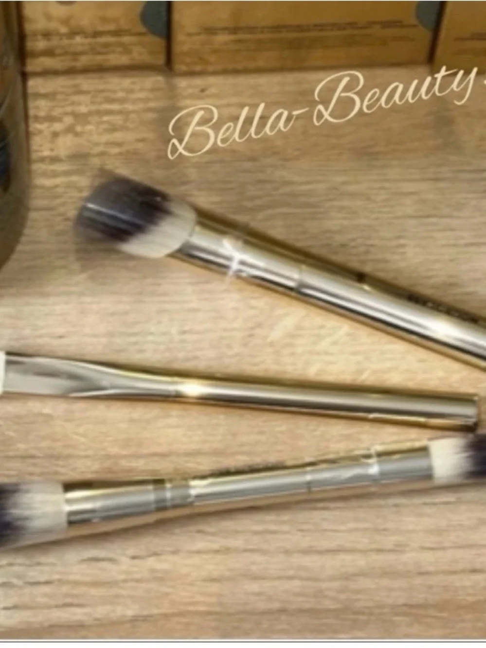 Hourglass Complexion Essentials Dragon 3pc Brush Set  No Tube ~NEW~